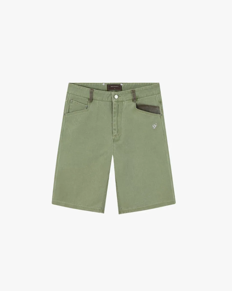 Nude Project Carpenter Shorts Colorblock Hot