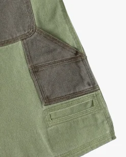 Nude Project Carpenter Shorts Colorblock Hot