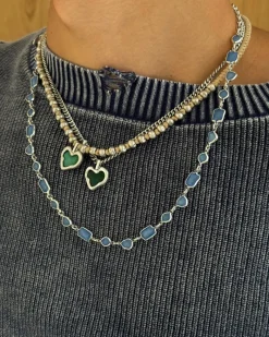 Nude Project Casanovas Necklace Blue Discount