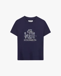 Nude Project Cena Tee Navy Online