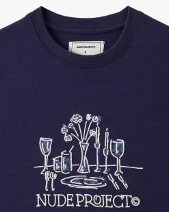 Nude Project Cena Tee Navy Online