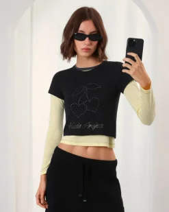 Nude Project Cereza Top Black Online