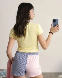 Nude Project Cereza Top Yellow Hot