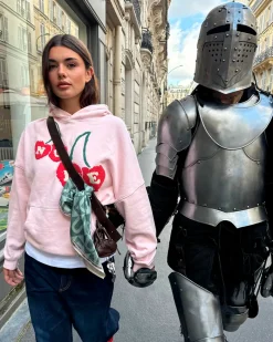 Nude Project Cerise Hoodie Pink Online