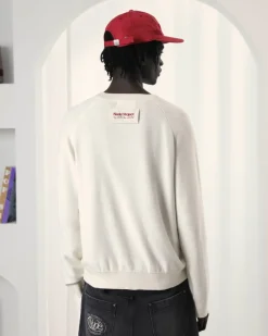 Nude Project Cerise Knit Sweater Marshmallow Hot