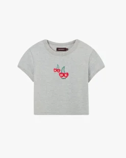 Nude Project Cerise Top Grey Melange Online