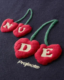 Nude Project Cerise Top Navy Clearance