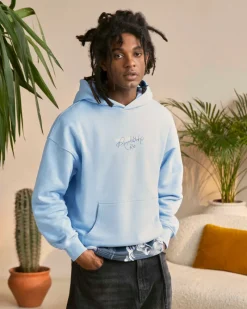 Nude Project Champion Hoodie Light Blue Outlet