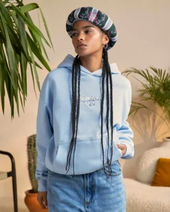 Nude Project Champion Hoodie Light Blue Outlet