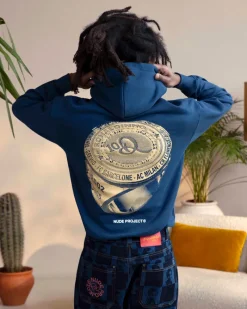 Nude Project Champion Hoodie Navy Fashion