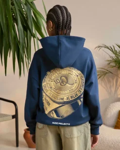 Nude Project Champion Hoodie Navy Fashion