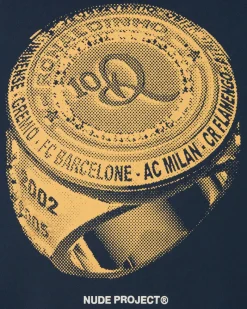 Nude Project Champion Hoodie Navy Fashion