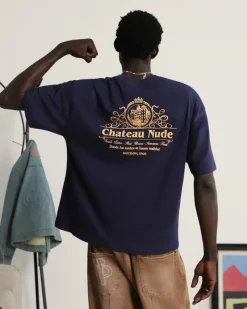 Nude Project Chateau Tee Navy Hot