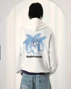 Nude Project Cherry Bomb Hoodie Marshmallow Online