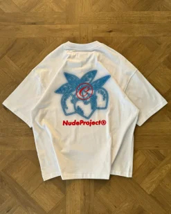 Nude Project Cherry Bomb Tee White Hot