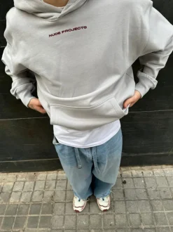 Nude Project Cherry Hoodie Ice Grey Clearance