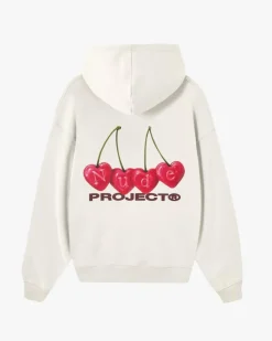 Nude Project Cherry Hoodie Marshmallow New