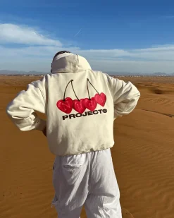 Nude Project Cherry Hoodie Marshmallow New