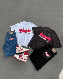 Nude Project Cherry Tee Black Online