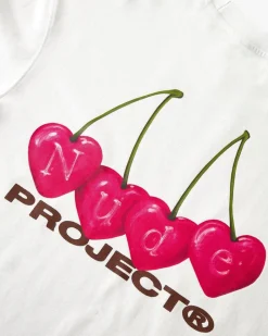 Nude Project Cherry Tee White Clearance