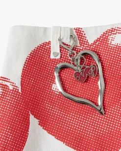 Nude Project Cherry White Skirt Outlet