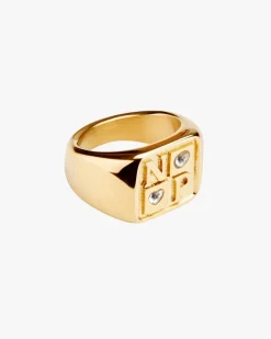 Nude Project Chess Ring Gold Hot