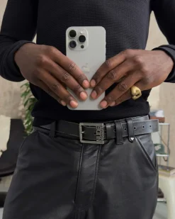 Nude Project Classic Belt Worn Black Hot