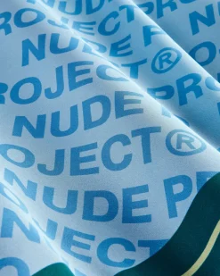Nude Project Classic Handkerchief Logo Blue Discount