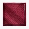 Nude Project Classic Handkerchief Logo Burgundy New