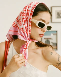 Nude Project Classic Handkerchief Logo Pink Online