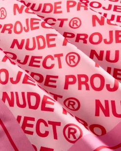 Nude Project Classic Handkerchief Logo Pink Online