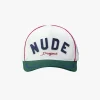 Nude Project Classic Varsity Cap White Hot