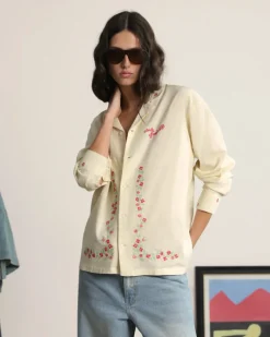 Nude Project Cloud Shirt Ivory Hot