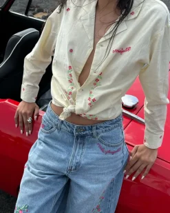 Nude Project Cloud Shirt Ivory Hot