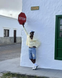 Nude Project Cloud Shirt Yellow Clearance