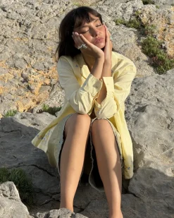 Nude Project Cloud Shirt Yellow Clearance