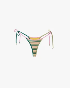 Nude Project Costa Bikini Bottom Stripes Hot