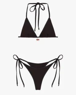 Nude Project Costa Bikini Top Black Sale