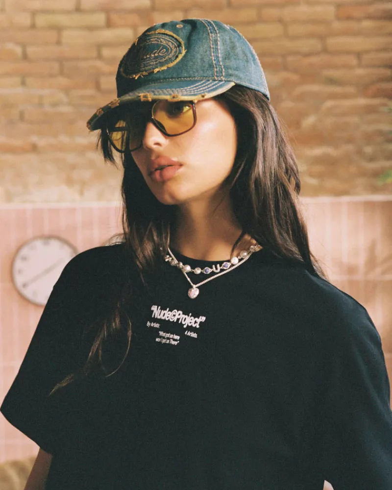 Nude Project Costa Necklace Silver Sale