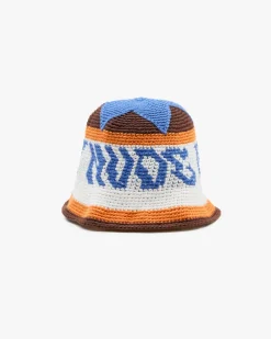 Nude Project Crochet Bucket Brown Fashion