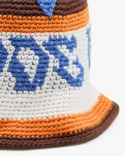 Nude Project Crochet Bucket Brown Fashion