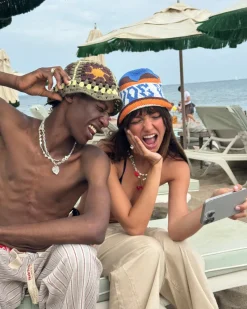 Nude Project Crochet Bucket Hat Fantasy New