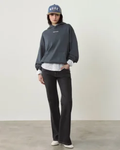 Nude Project Cult Hoodie Washed Ash Clearance