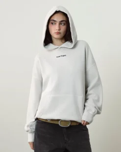 Nude Project Cult Hoodie Washed Light Grey Outlet