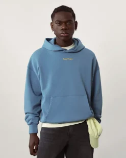 Nude Project Cult Hoodie Washed Stone Blue Online