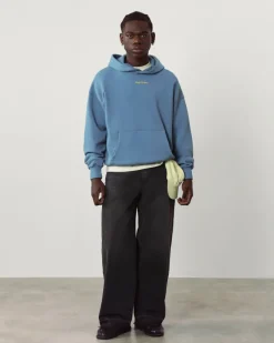 Nude Project Cult Hoodie Washed Stone Blue Online