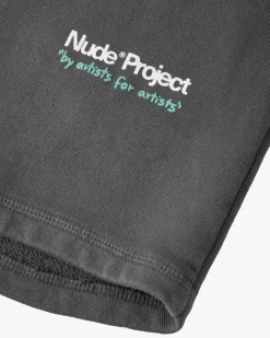 Nude Project Cult Shorts Washed Ash Clearance