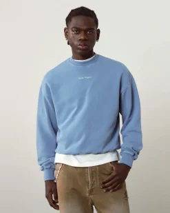 Nude Project Cult Sweatshirt Washed Stone Blue Sale