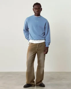 Nude Project Cult Sweatshirt Washed Stone Blue Sale