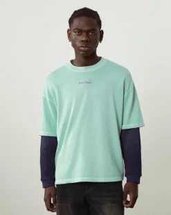 Nude Project Cult Tee Washed Green Sale